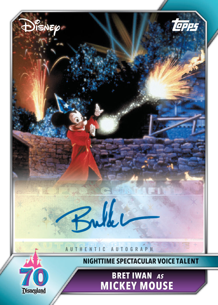 Topps Disneyland 70th anniversary hobby box!