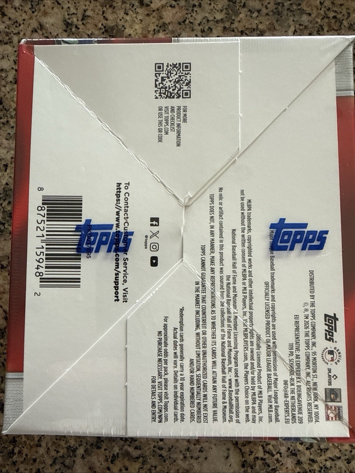 2026 TOPPS CHROME BASEBALL JUMBO BOX (2 AUTOs)