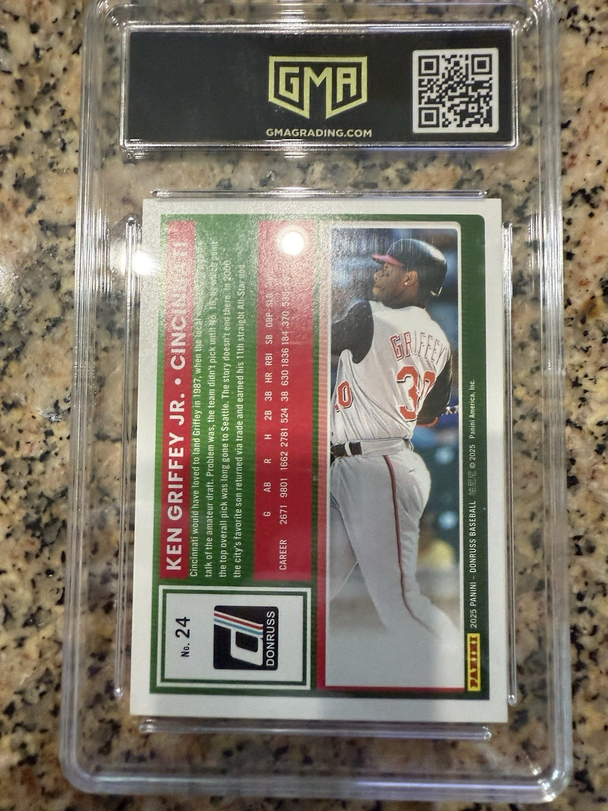 2025 Panini Donruss - Ken Griffey Jr #24 Red & Blue