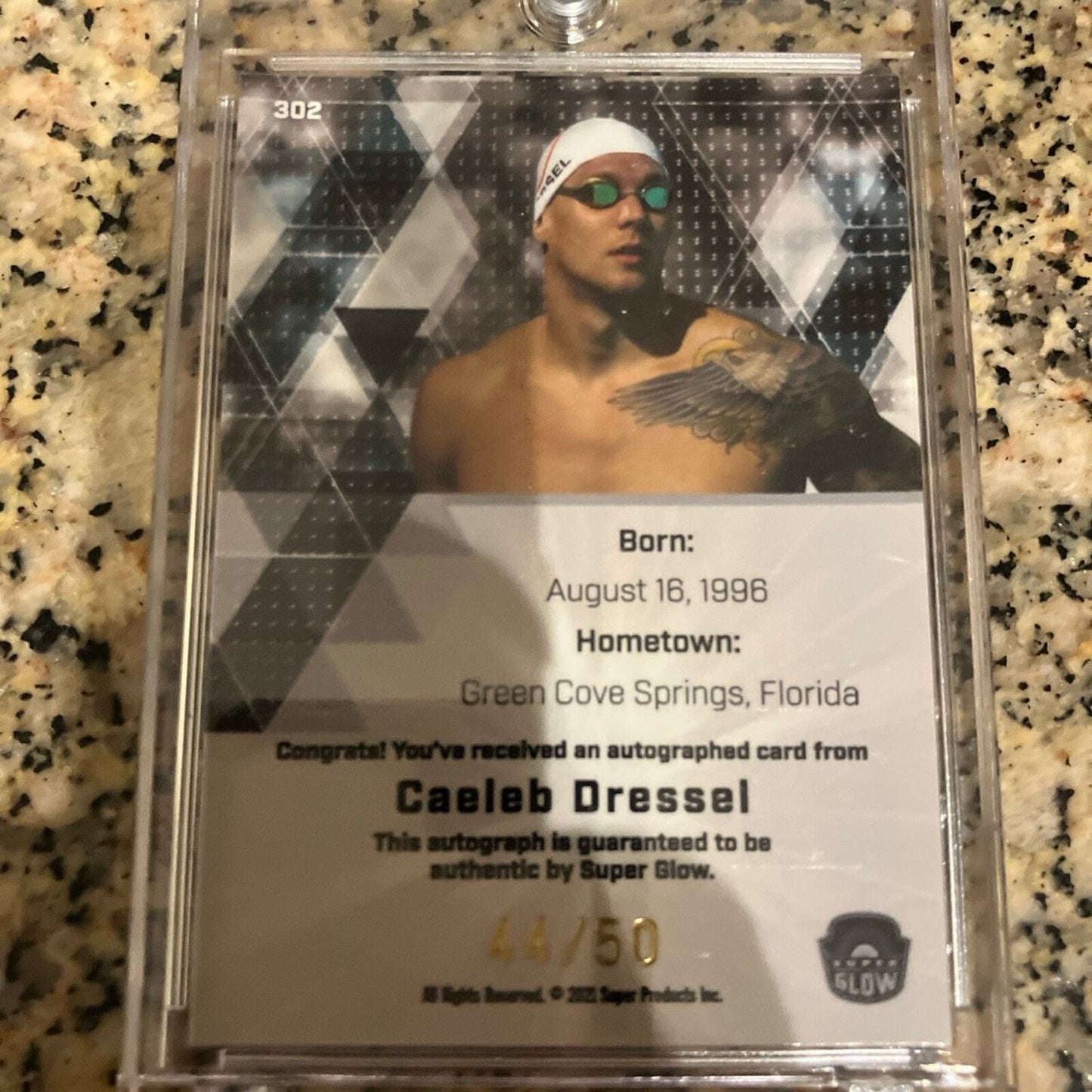 Caeleb dressel super glow auto