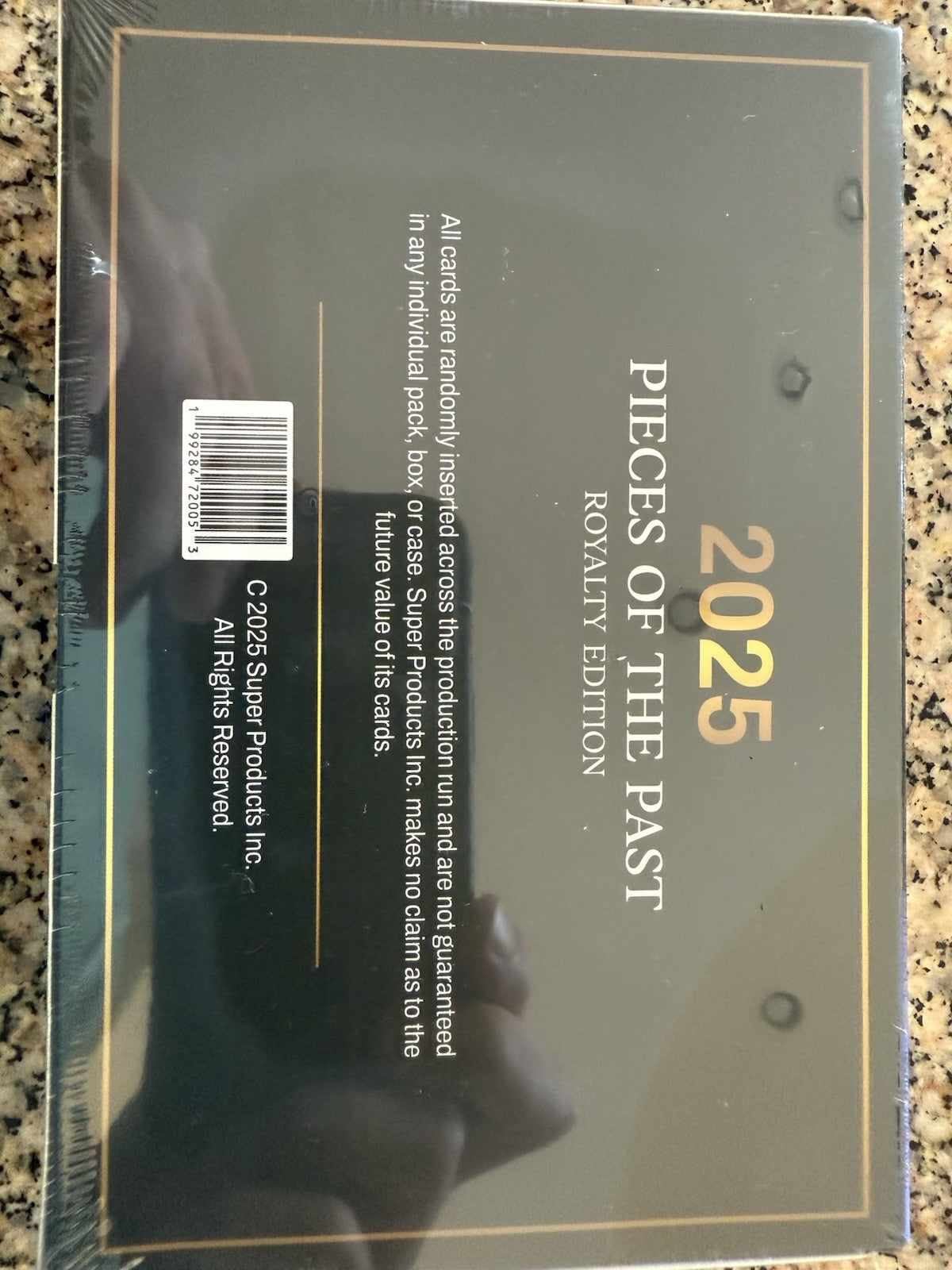 2025 Pieces Of The Past Royalty Edition Factory Sealed Hobby Box
