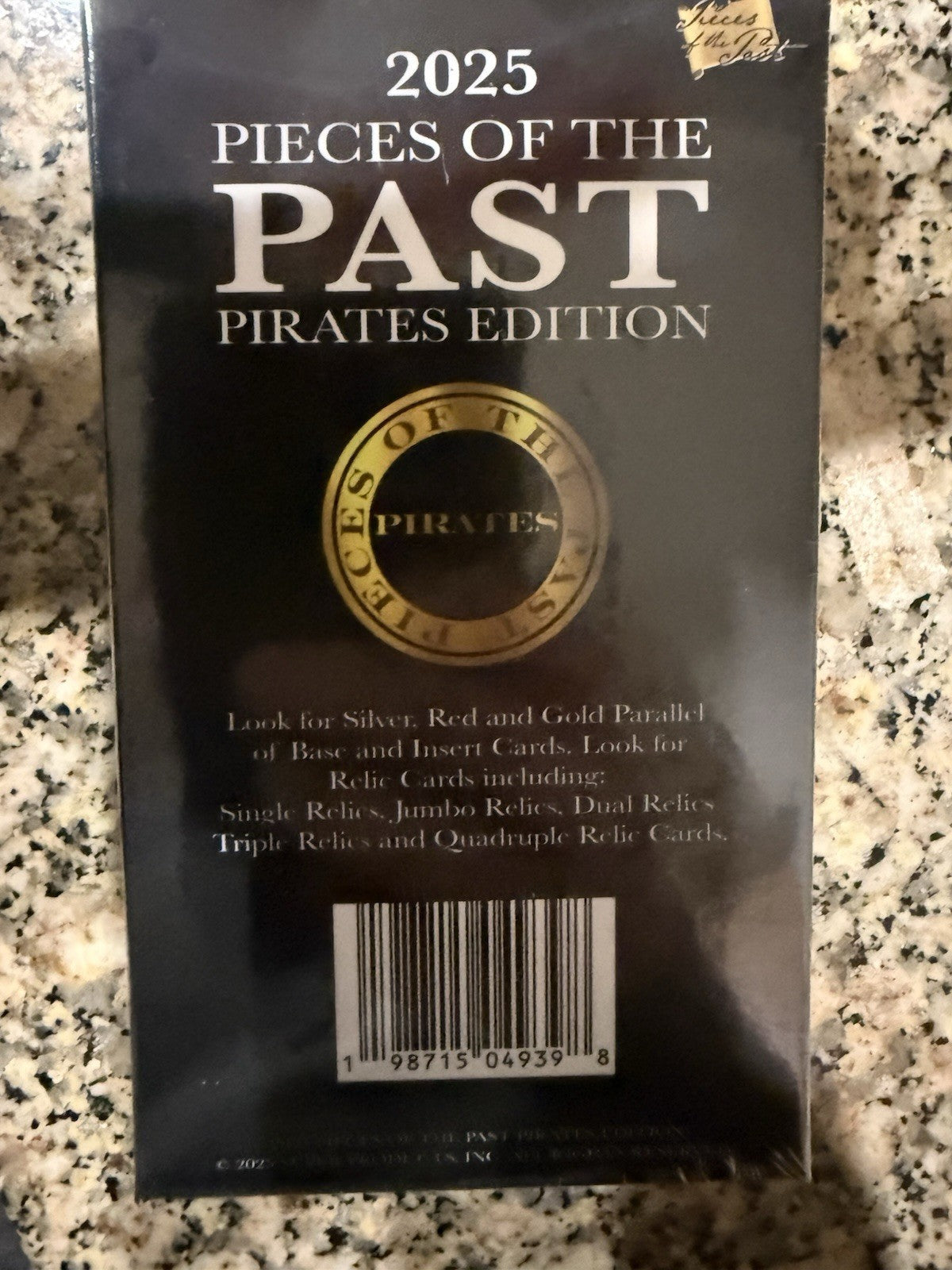 2025 Super Break Pieces of the Past Pirates Edition Hobby Box. Factory Sealed!