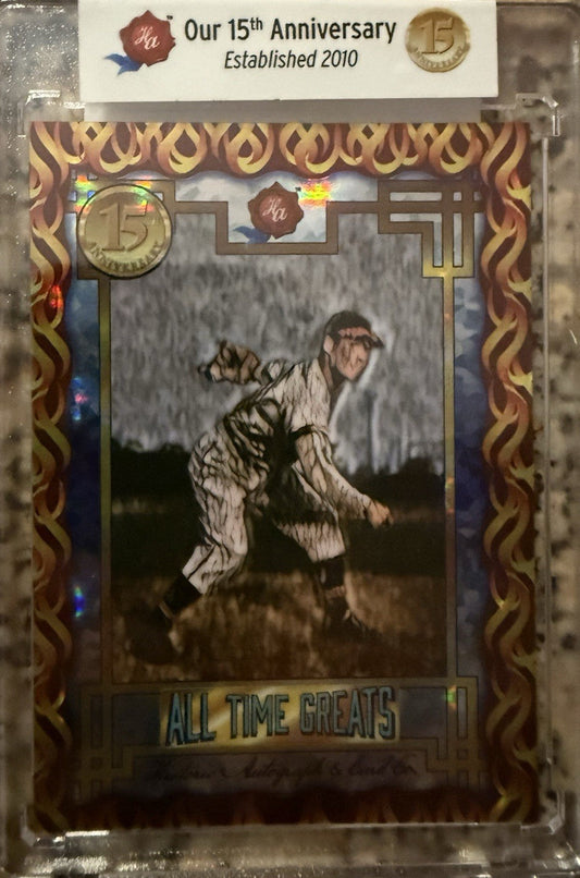 2024 Historic Autographs All Time Greats #48 Bob Feller 1/1 Encased