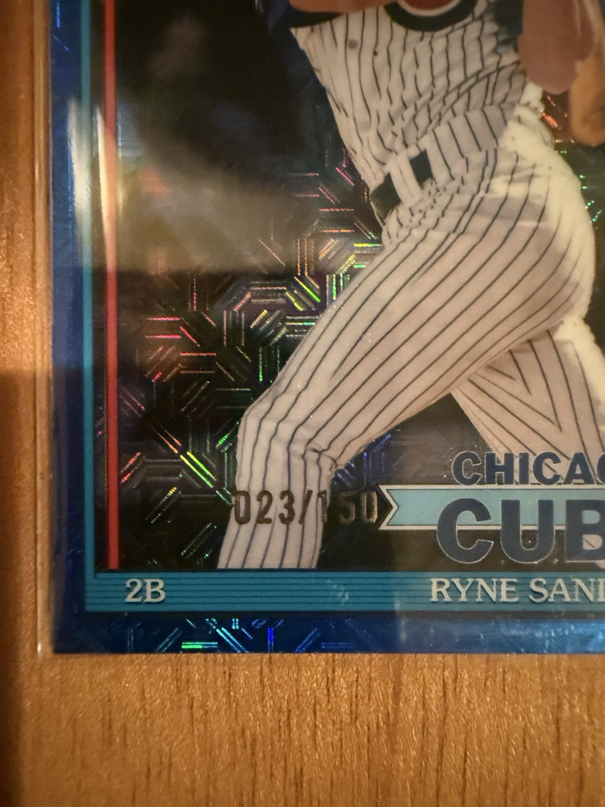 2026 Topps Series 1 Ryne Sandberg Silver Pack Mojo Blue /150 Cubs
