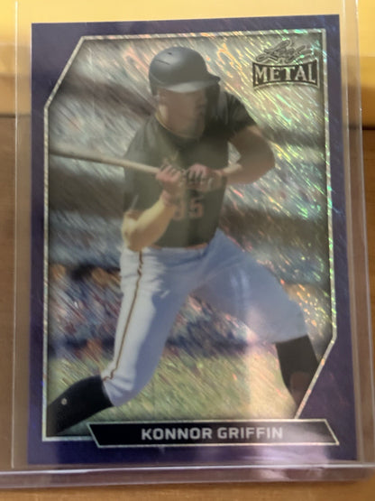 2026 Leaf Metal Konnor Griffin # 1/1 Pre-Production Proof