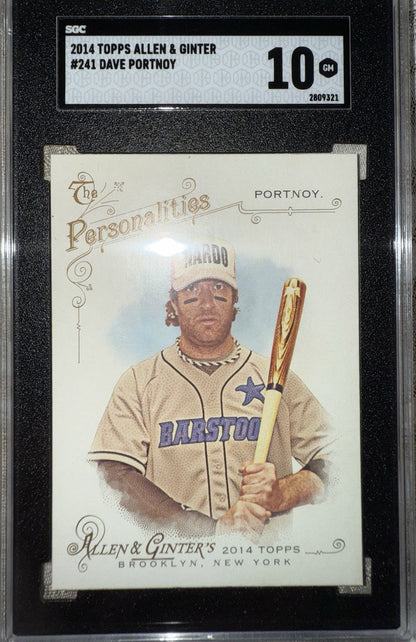 dave portnoy allen and ginter 2014 Gem Mt10.