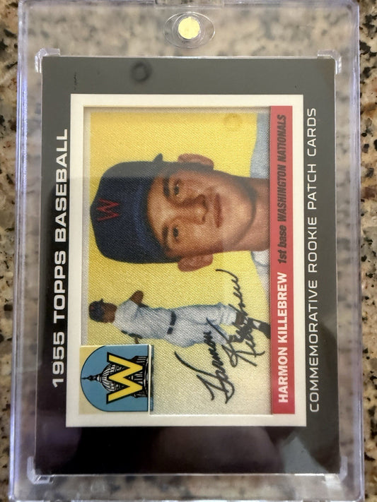 2014 Topps Rookie Commemorative Patch Harmon Killebrew Nationals