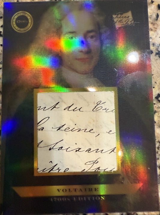 VOLTAIRE 2024 Super Products Pieces Of The Past 1700s Jumbo Handwritten Relic