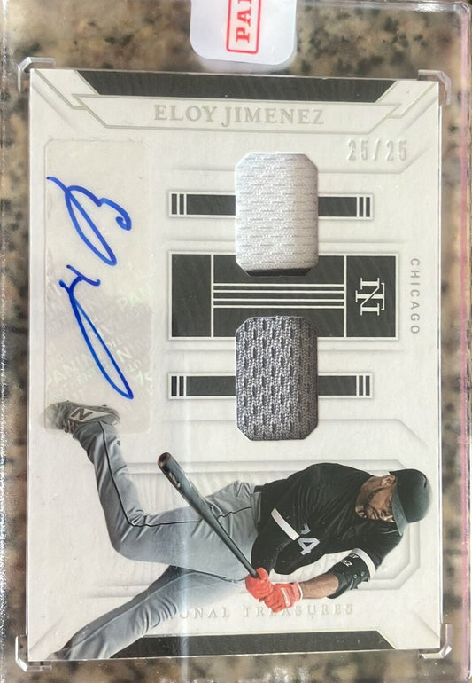 Eloy Jimenez Auto Patch /25 RARE