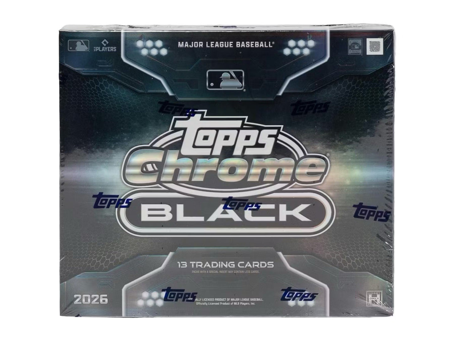 2026 Topps Chrome Black Baseball Hobby Box - In Hand **BRAND NEW SEALED**