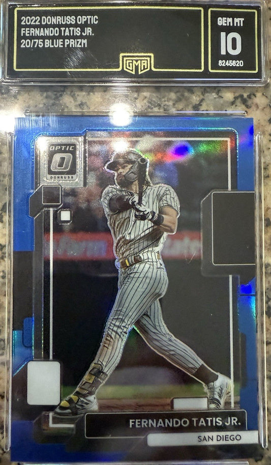 2022 Panini Donruss Optic - Fernando Tatís Jr. #101 Blue Pandora Prizm /99