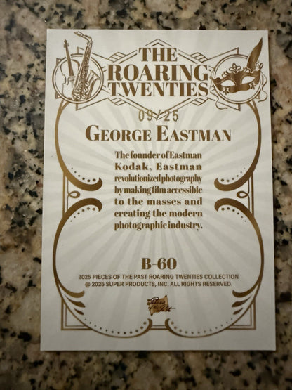 George Eastman /25 B-60 | 2025 Pieces of the Past Roaring Twenties Kodak