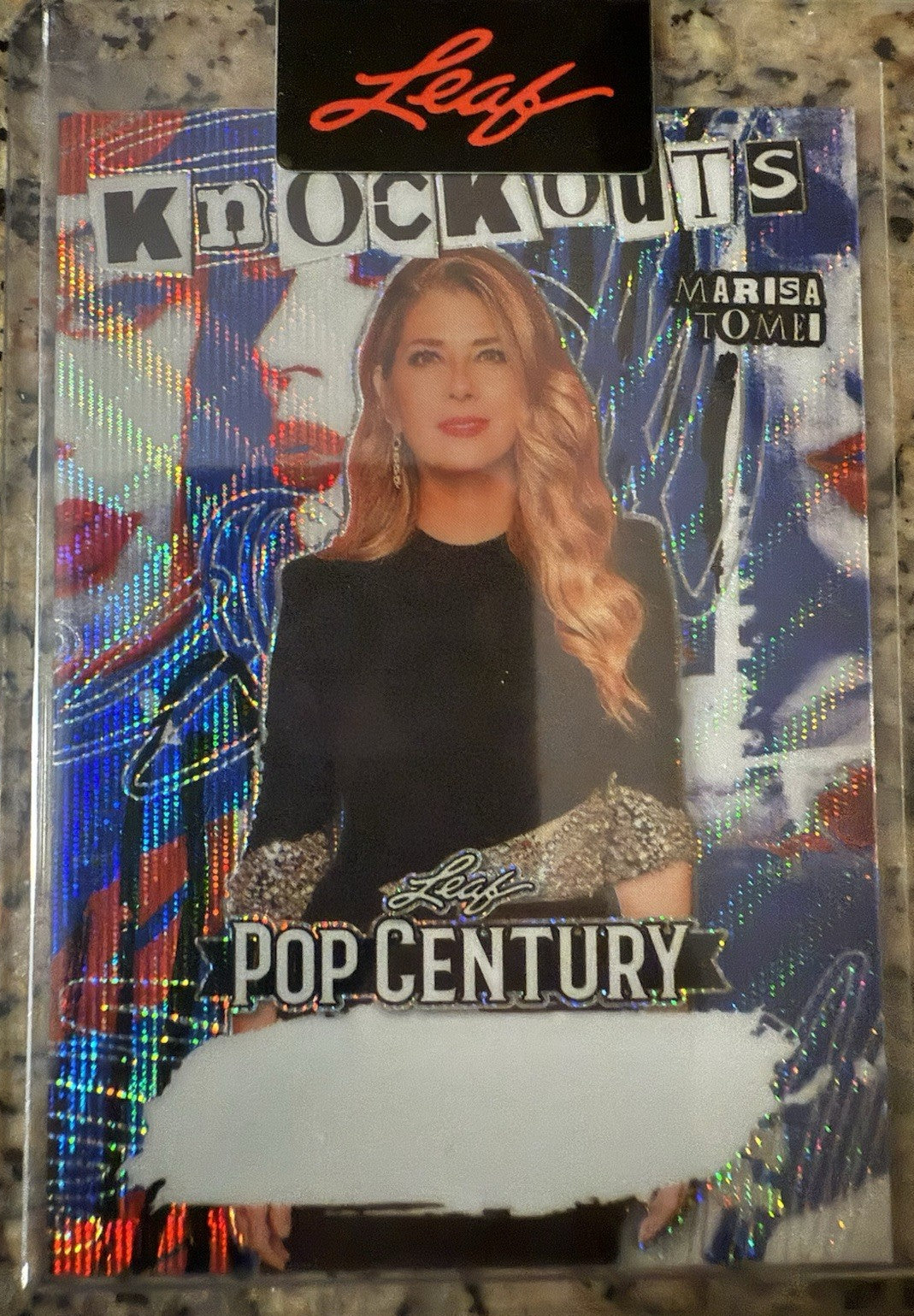 2023 Leaf Metal Pop Century Knockouts Proof 1/1 Marisa Tomei