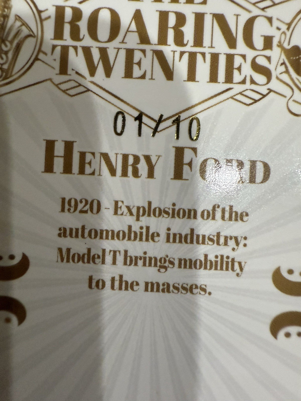 2025 Pieces Of The Past The Roaring Twenties Henry Ford /10