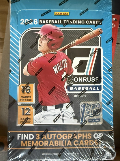 2026 Donruss Baseball FOTL Hobby Box In Hand!