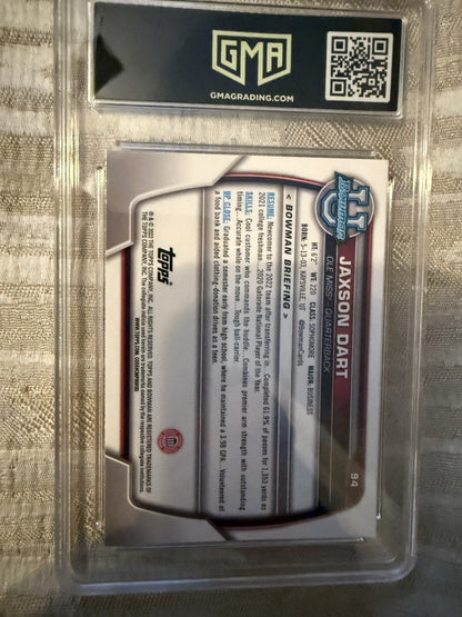 2022 Bowman University Chrome - Jaxson Dart #94 (RC)