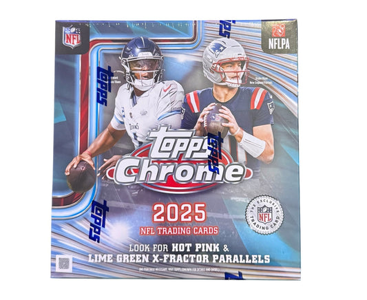 2025 chrome nfl mega