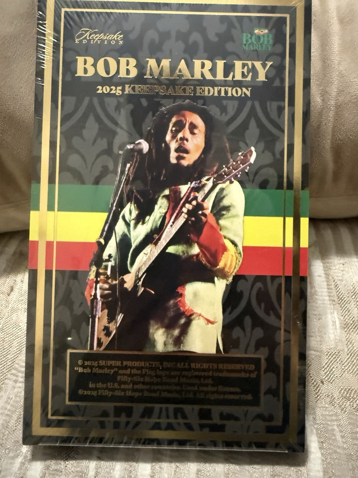 2025 Bob Marley Keepsake Premiere Hobby Edition Box. Hunt for part of his piano!