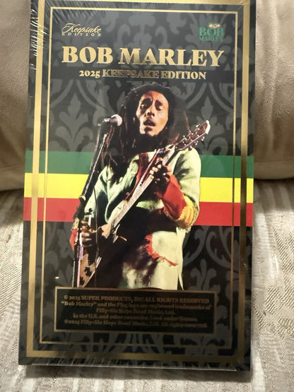2025 Bob Marley Keepsake Premiere Hobby Edition Box. Hunt for part of his piano!