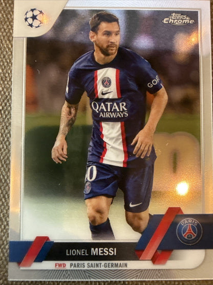 2023 Topps Chrome Lionel Messi Paris Saint-Germain #1