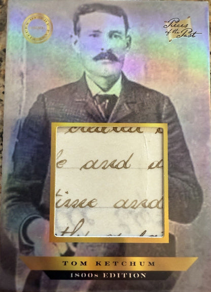 Tim Ketchum 1800s Relic Card
