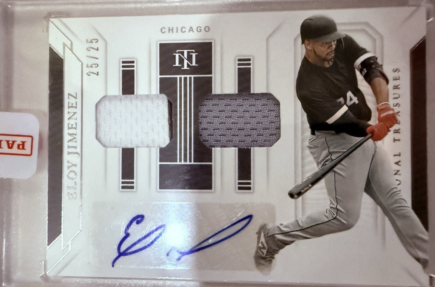 2019 Panini Immaculate Collection - Immaculate Doubles Eloy Jimenez /25