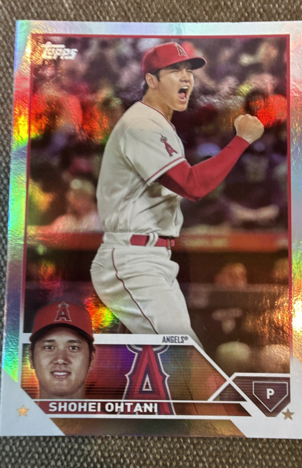 2023 Topps Series 1 - Shohei Ohtani #17 Rainbow Foil