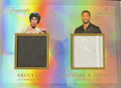 2024 Keepsake Bruce Lee/Michael B. Jordan Double memorabilia card