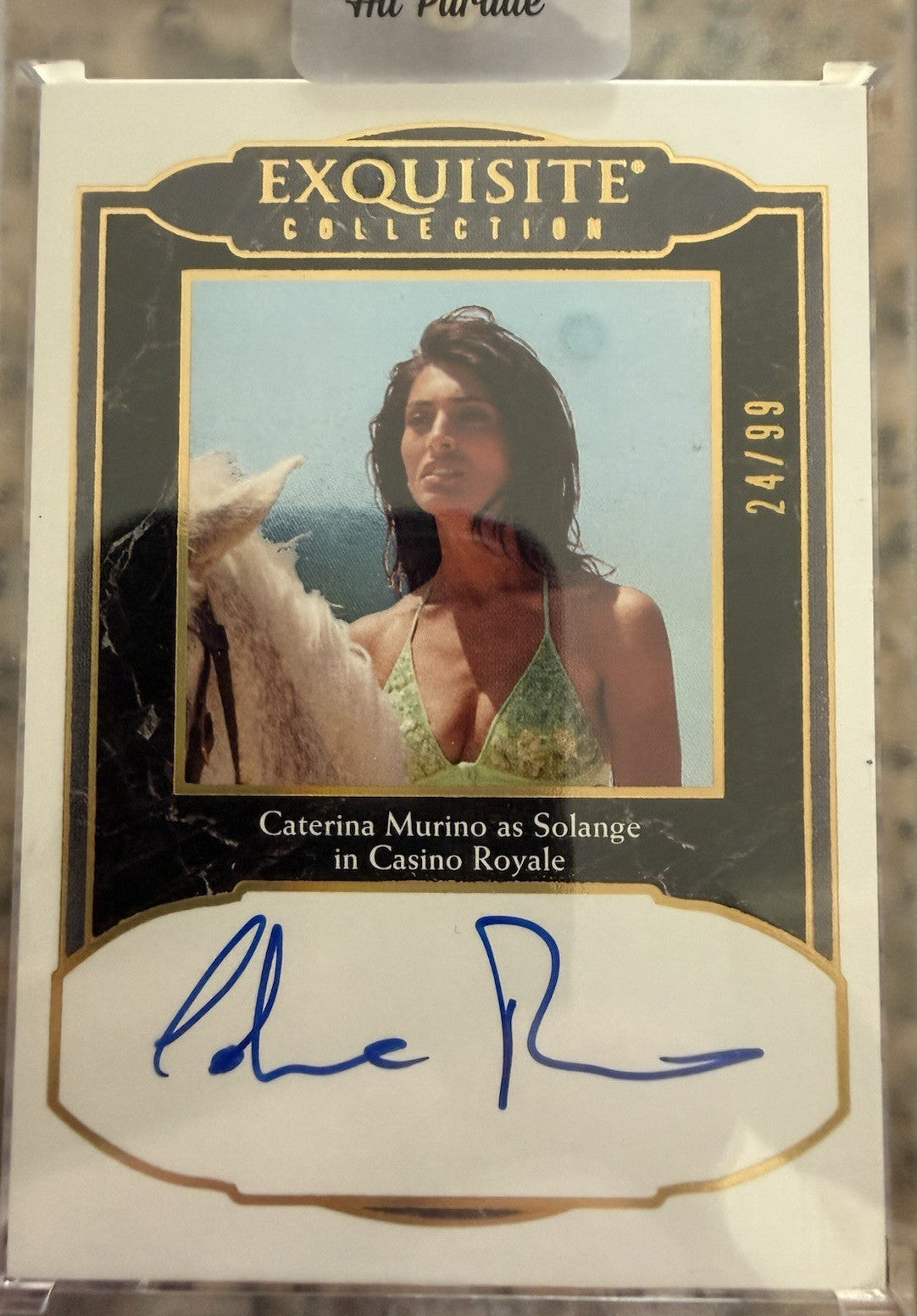 James Bond Exquisite 2024 Caterina Marino As Solange Casino Royale Auto /99