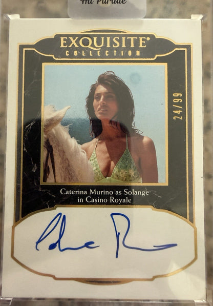 James Bond Exquisite 2024 Caterina Marino As Solange Casino Royale Auto /99