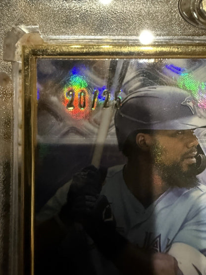 2022 Topps Gold Label - Framed Autographs Teoscar Hernandez #FA-TH Red /25