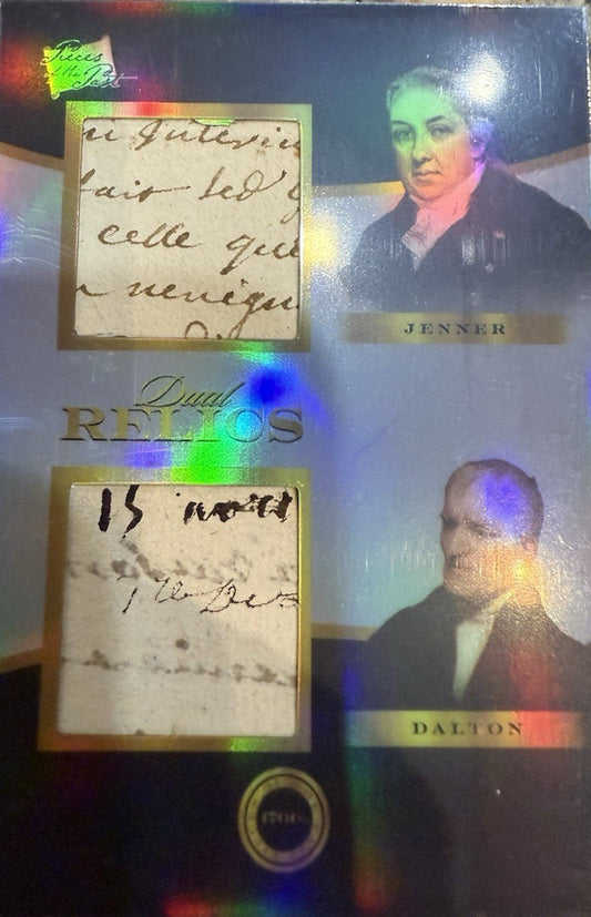 2025 Pieces Of The Past Inventors Edition #272 Jenner - Dalton Written Relic