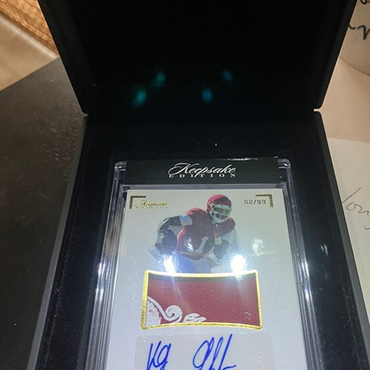 KJ Jefferson patch auto