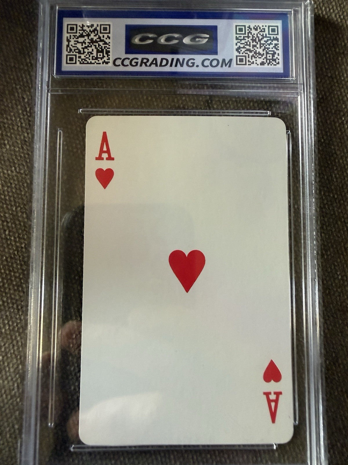 Babe Ruth - 1978 Sports Deck Playing Cards Landsman - Ace Of Hearts