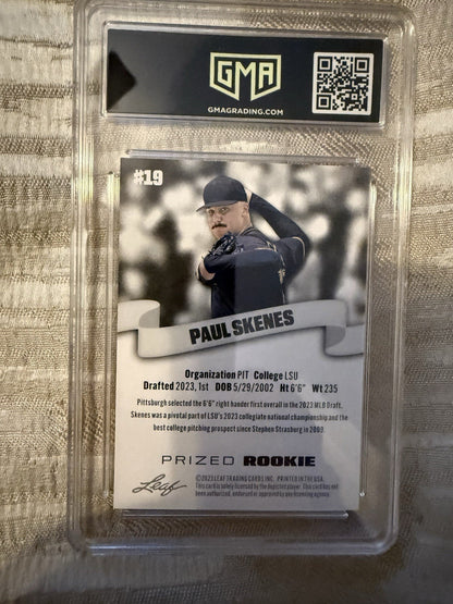 2023 Leaf Special Release - Prized Rookies Paul Skenes #19 (RC)