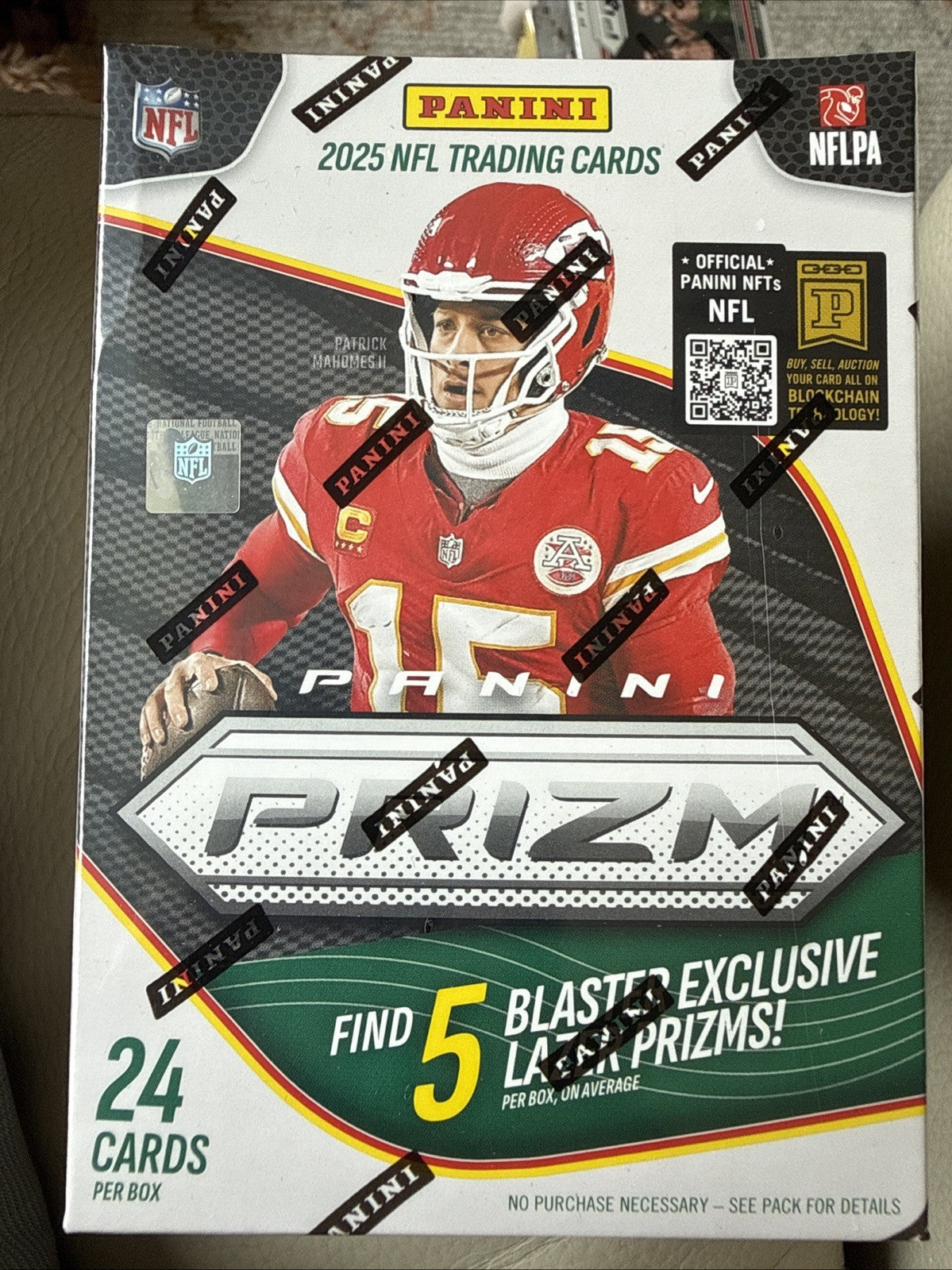 2025 Panini Prizm NFL Football Cards Blaster Box Factory Sealed New