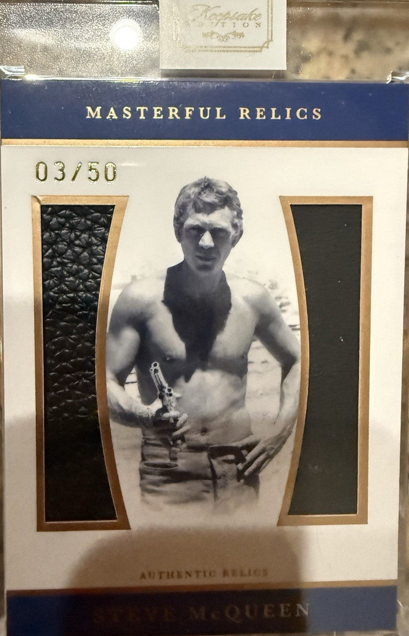 2025 Steve McQueen Keepsake Collection Dual Relics 3/50