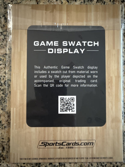 Patrick Ewing 92-93 New York Knicks Game Worn Swatch