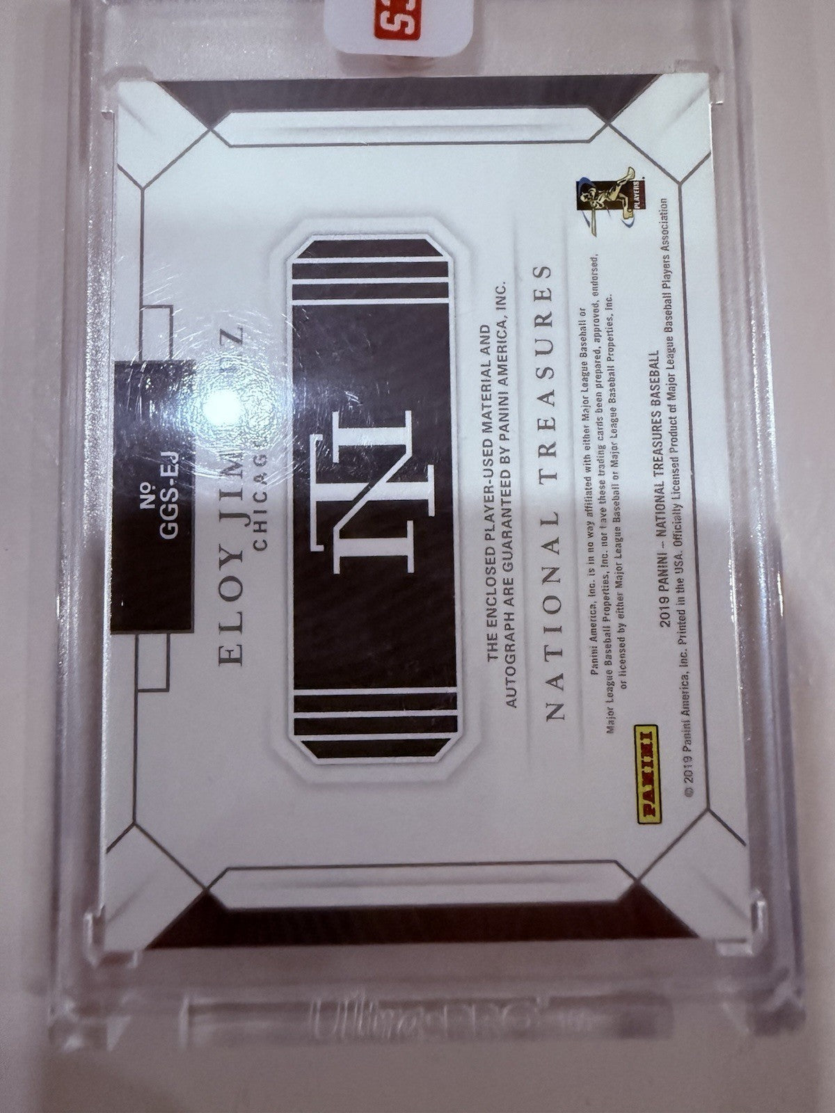 2019 Panini Immaculate Collection - Immaculate Doubles Eloy Jimenez /25