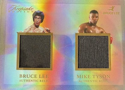 2024 bruce lee keepsake relic Bruce Lee And Mike Tyson