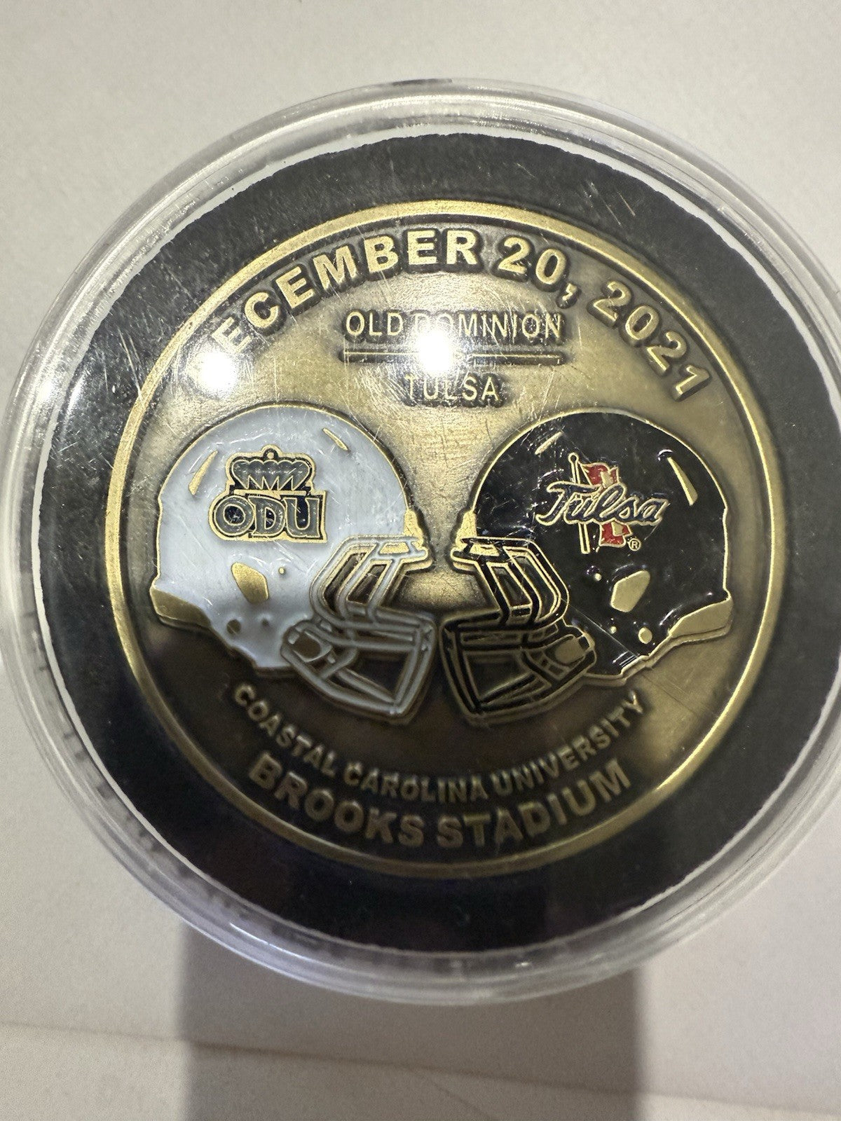 Inaugural Myrtle Beach Bowl Game Coin 2021