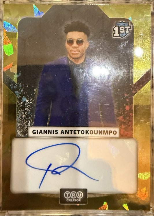 giannis tru creator autograph. Gold Ice. /5
