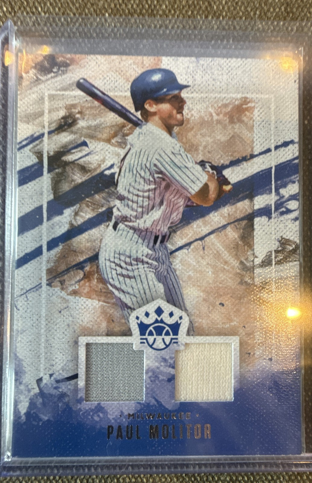 2019 Panini Diamond Kings - Dk Materials Paul Molitor #DMS-PM (MEM)