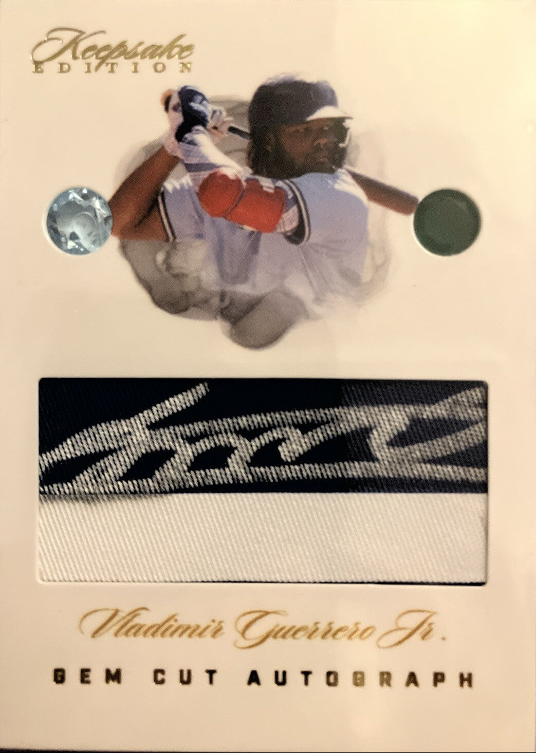 Vladimir  Guerrero Jr Gem Cut Auto