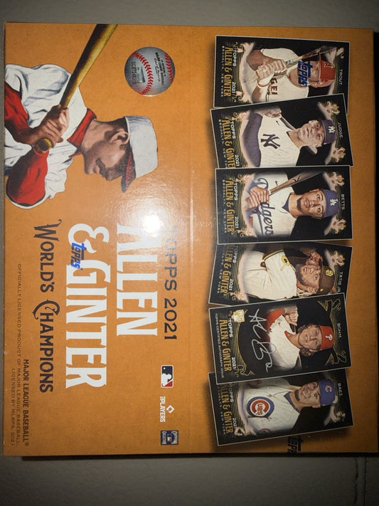 2021 Topps Allen & Ginter X Baseball Box