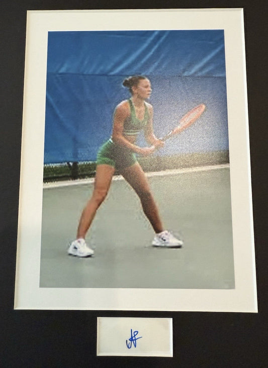 Anna Fernandez signed Photo Tennis With Coa