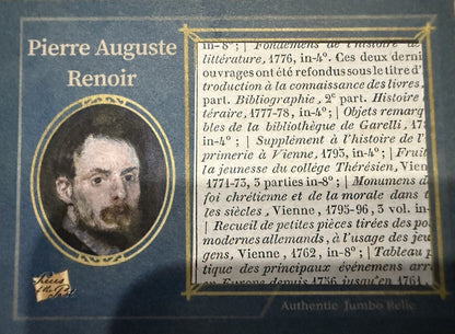 2025 Pieces of the Past Art and Music Jumbo Relic Pierre Auguste Renoir #247
