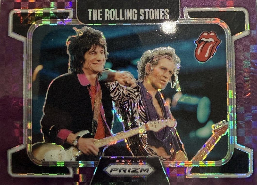 2025 Panini Prizm The Rolling Stones Purple Power /25 #79