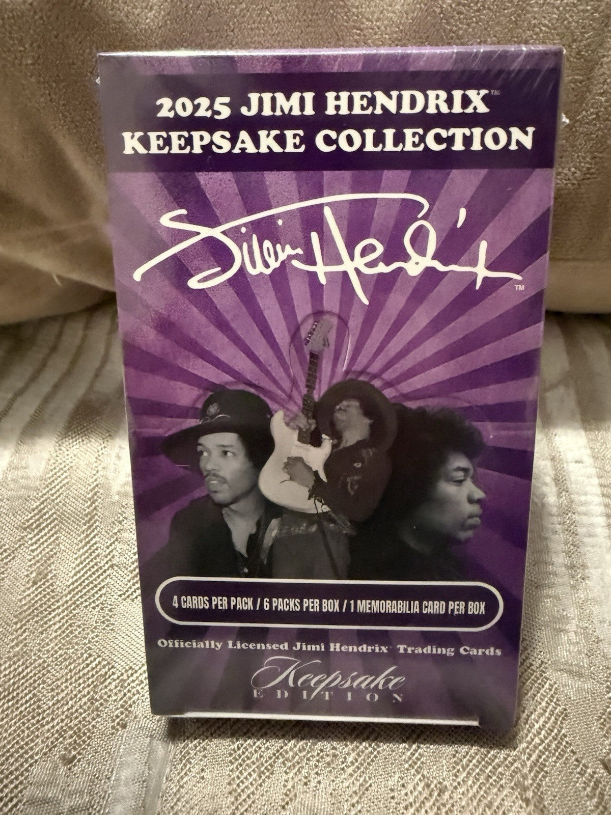 2025 Keepsake Jimi Hendrix Premiere Edition Blaster Box New Factory Sealed
