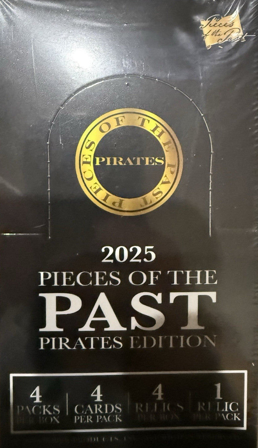 2025 Super Break Pieces of the Past Pirates Edition Hobby Box. Factory Sealed!